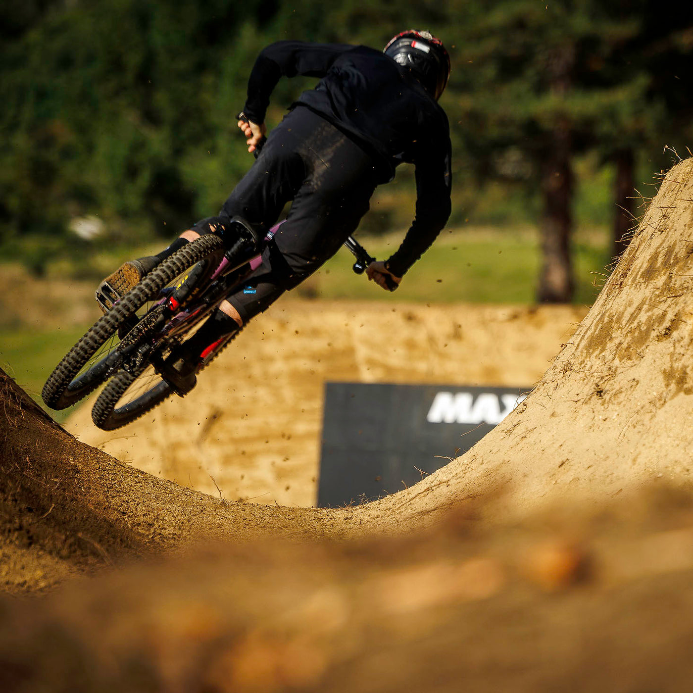 "I love messing around on my bike trying to learn new things. I really try and bring that skatepark influence into my mountain biking."